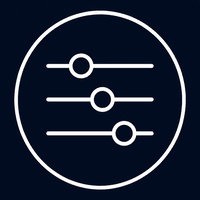 an equalizer icon